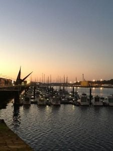 Cae la tarde en la Ría (Foto de Luis Alfonso del Río Legazpi)