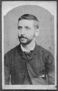 Federico Ureña en 1886.